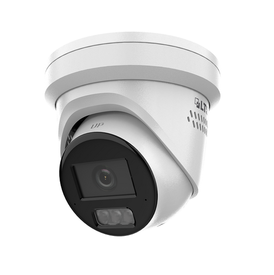 4 MP Strobe Light and Audible Warning Fixed Turret Network Camera-2.8mm