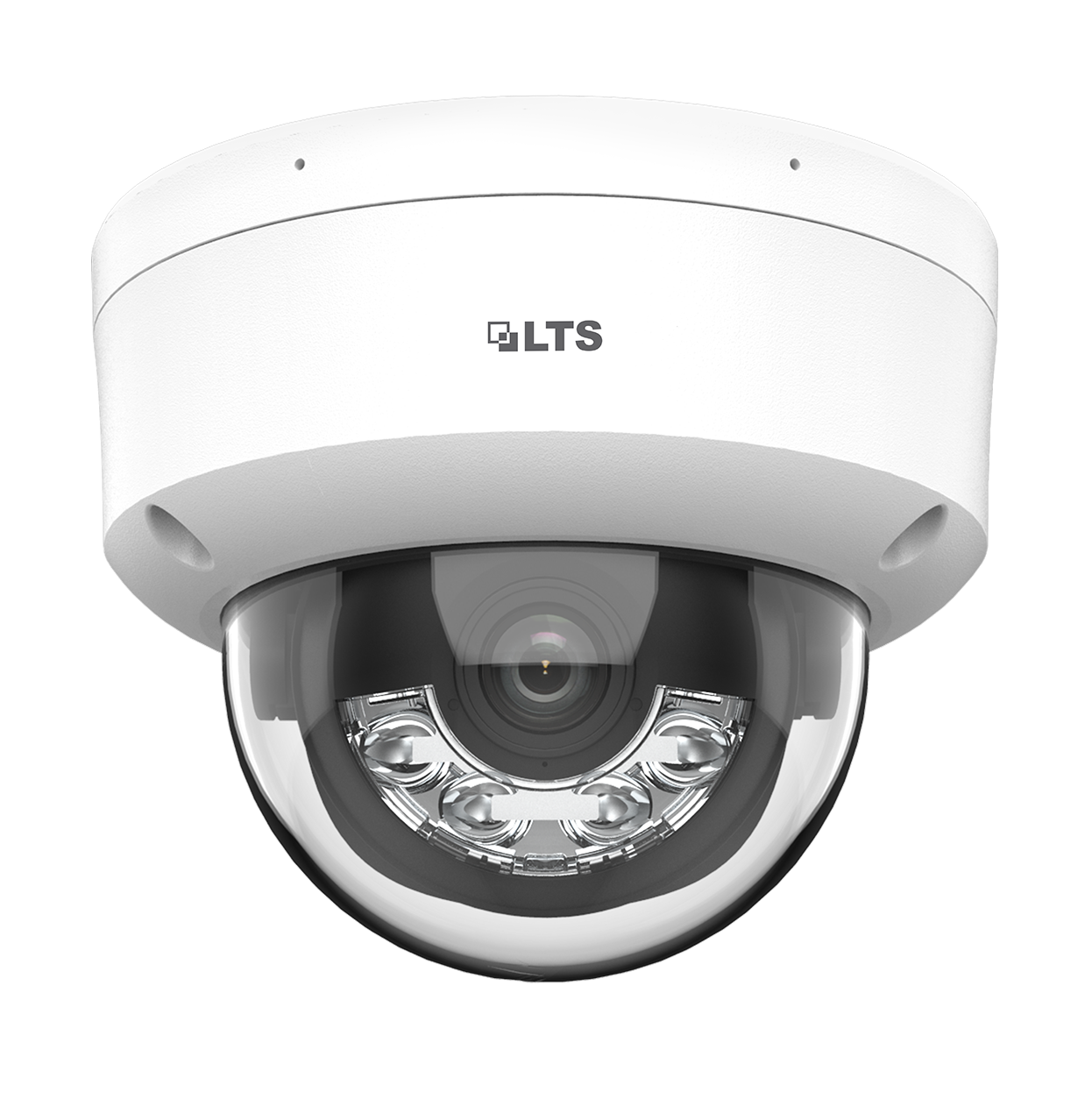 4 MP Fixed Dome Network Camera with Color 24/7, MD 2.0 - Human and Vehicle Detection, and Hybrid Illumination