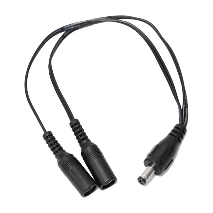 DC Power Splitter - 1 Male To 2 Female