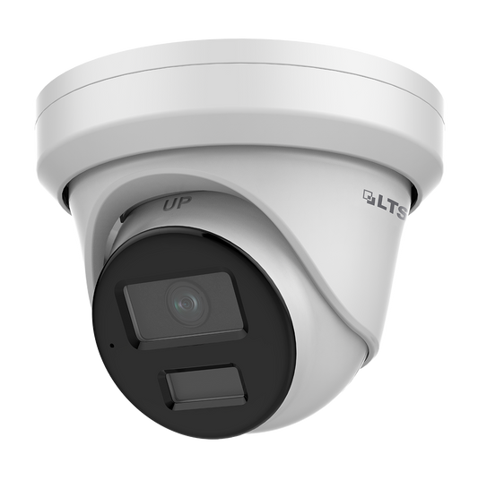 4 MP Fixed Turret Network Camera with Color 24/7, MD 2.0 - Human and Vehicle Detection, and Hybrid Illumination-2.8mm