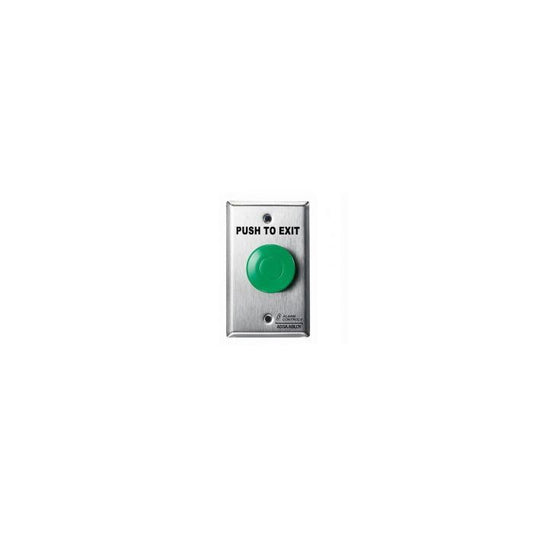 Alarm Controls PNEUMATIC Time Delay GREEN PUSH BUTTON