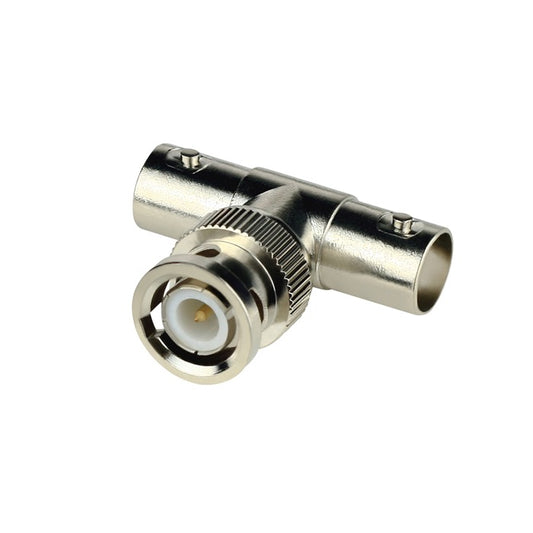 Connector - BNC Male To Dual BNC Female
