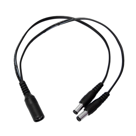 DC Power Splitter - 1 Female To 2 Male