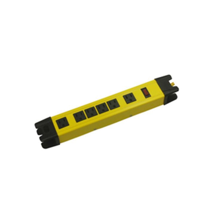 Power Strip - 6:6 Metal Housing