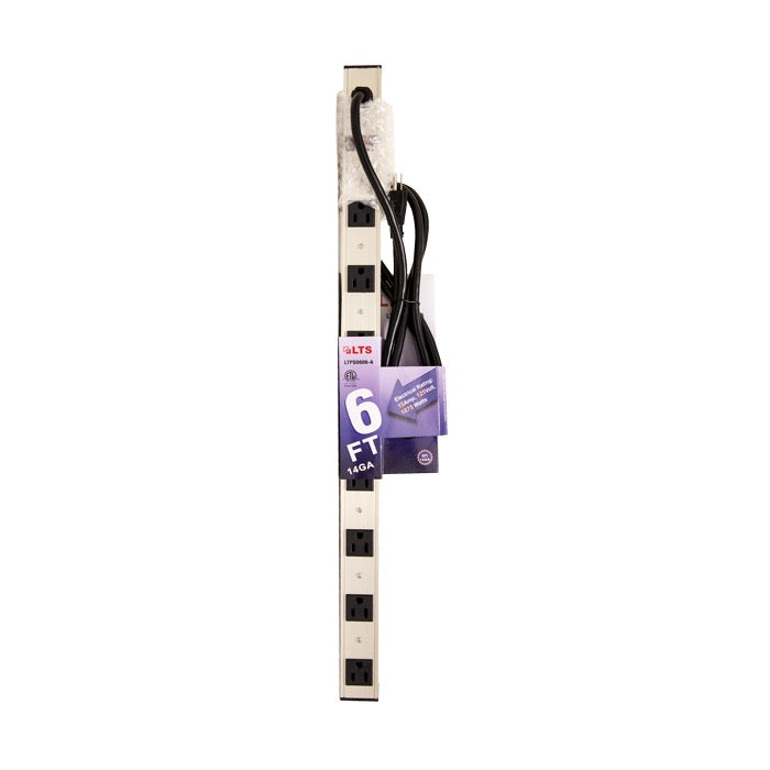 Power Strip - 6:8 Aluminum Housing
