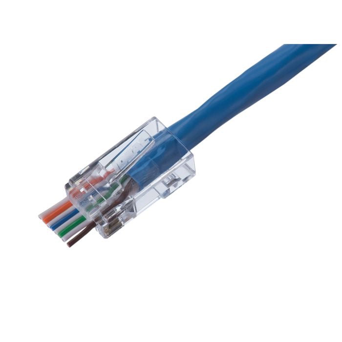 IDEAL Cat5e Feed-Thru Modular Plugs
