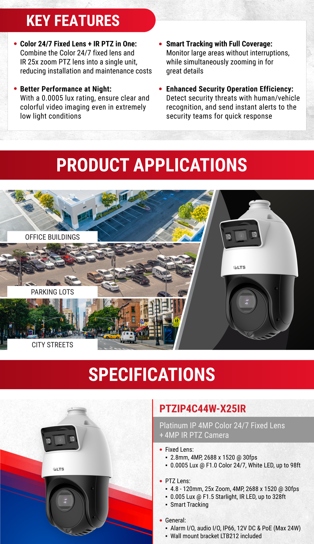 4 MP 25× IR Network Speed Dome