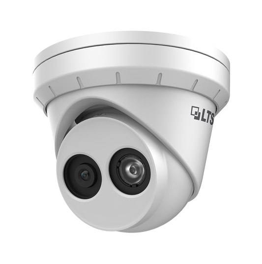 4 MP Smart Fixed Turret Network Camera Audio-4mm