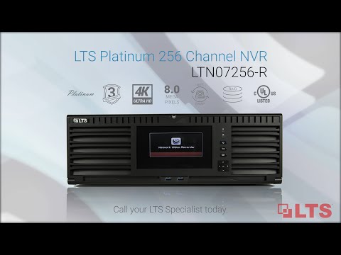 Platinum Enterprise Level 256 Channel NVR 3U
